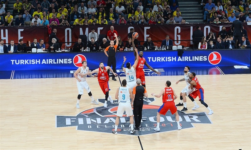 salto inicial - euroleague